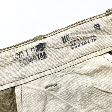 1950's US.ARMY M-45 Chino Trousers