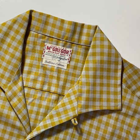 1960's McGREGOR L/S Shirt Deadstock