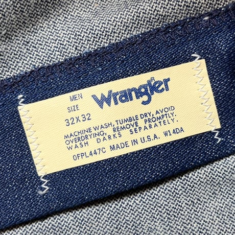 1980's Wrangler 13MWZ Denim Pants Deadstock