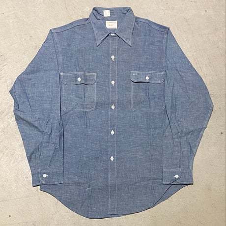 1970's BIG MAC Chambray L/S Shirt Deadstock