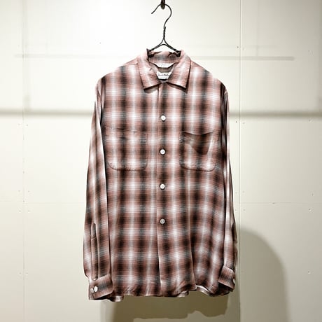 1960's Strad-O-Woodman Rayon L/S Shirt
