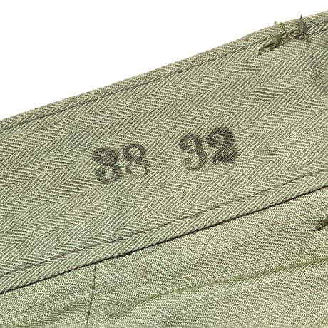 1950's USMC P-53 Herringbone Trousers Deadstock