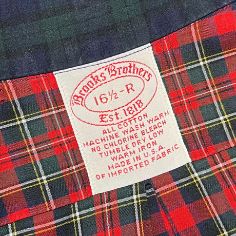 1990's Brooks Brothers Crazy Pattern L/S Shirt