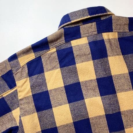 1970's BIG YANK Heavy Flannel L/S Shirt