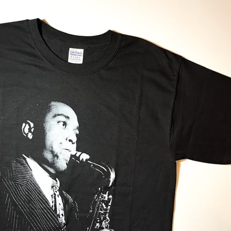 1990's〜 GILDAN CHARLIE PARKER Printed Tee Deadstock
