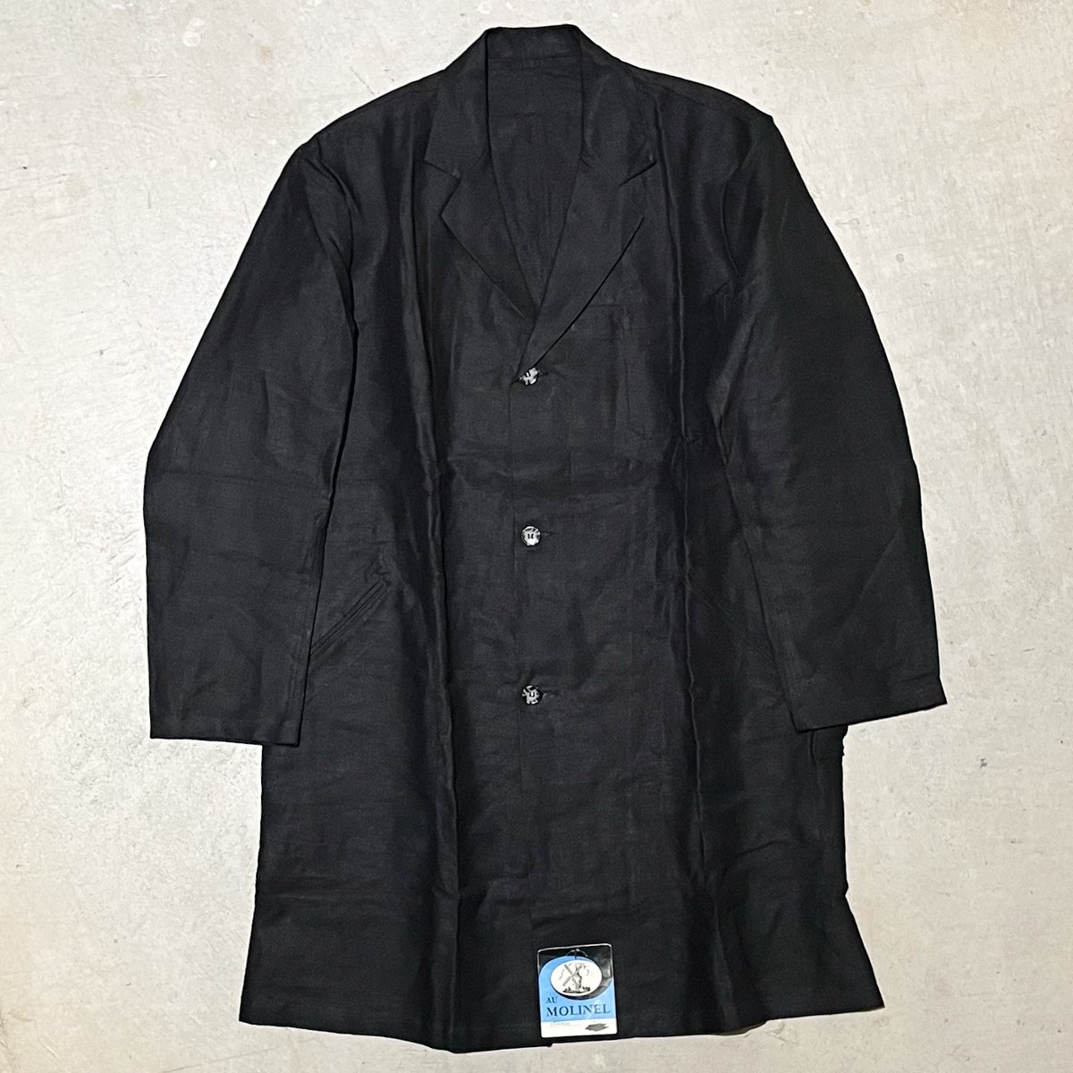 k*n様 スペシャル　40s au molinel リネン ワークコート L相当 fit=scale-down,w=1200