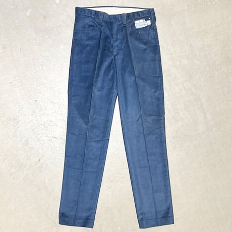1960's Unknown Corduroy Tapered Pants Deadstock