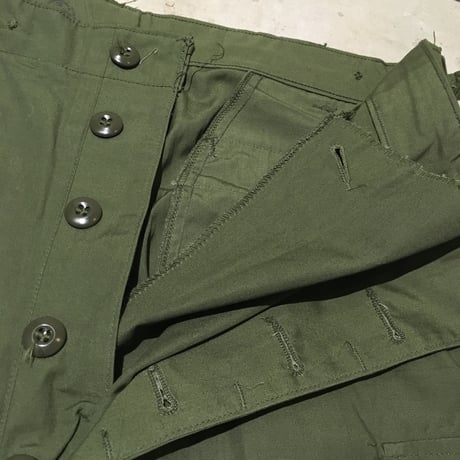 1960's US.ARMY Jungle Fatigue 1st Trousers Deadstock