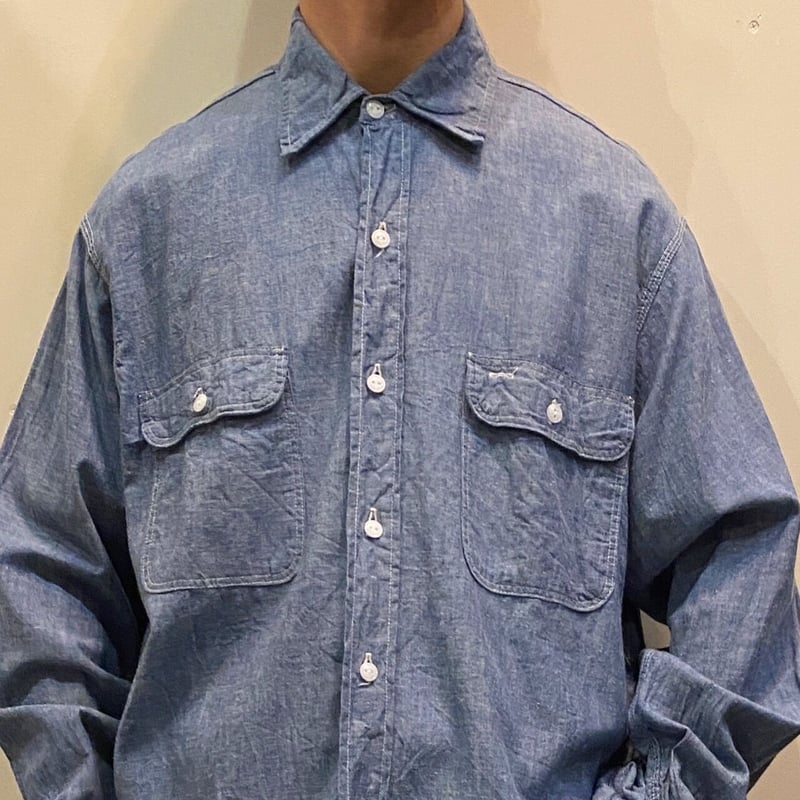 1960's BIG MAC Chambray L/S Shirt | Unwave 1960's BIG MAC Chambray L/S Shirt | Unwave