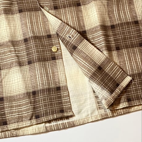 1960's Block's Flannel L/S Shirt Deadstock