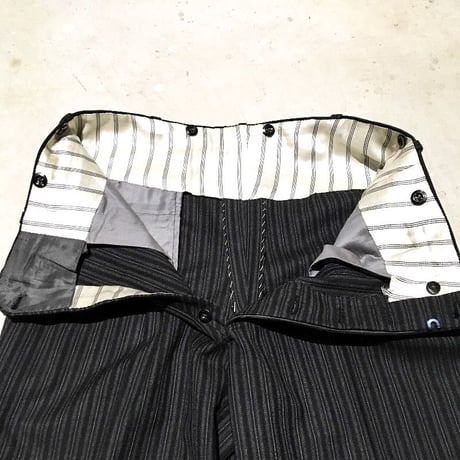 1940's French Unknown Wool Trousers