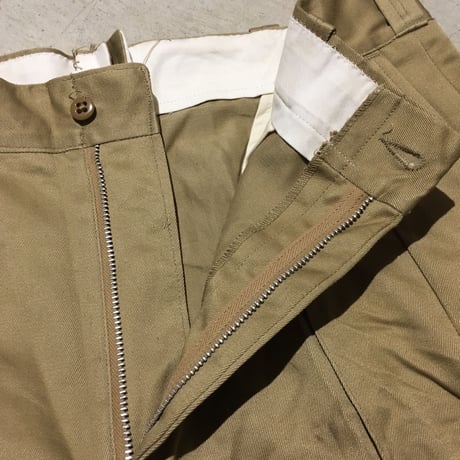 1950's US.ARMY Chino Short Pants Deadstock