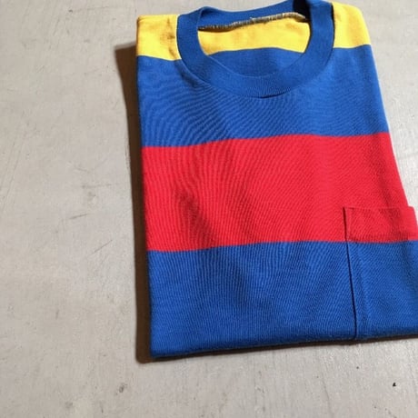 1970's Unknown Border Pocket Tee