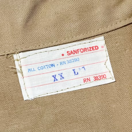 1950〜60's ROUGH WEAR MFG CORP Herringbone Jacket Deadstock