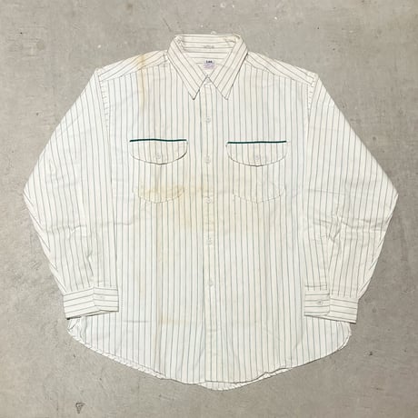 1960's Lee Coca-Cola Stripe L/S Shirt Deadstock