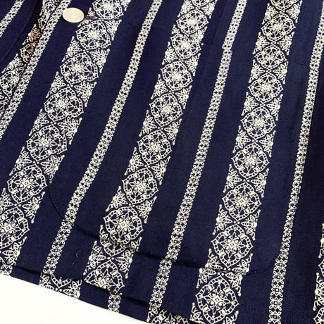 1950's Sun City Casuals Rayon Hawaiian S/S Shirt