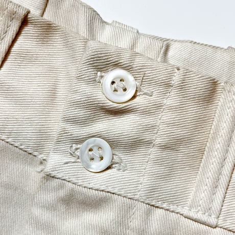1930〜40's LOEB'S Cotton Trousers Deadstock