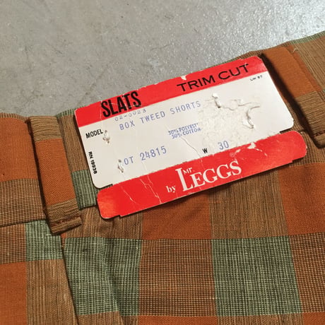 1960's Mr.LEGGS Short Pants Deadstock
