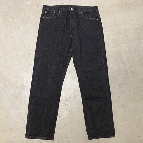 1990's Levi's 501 Black Denim Pants