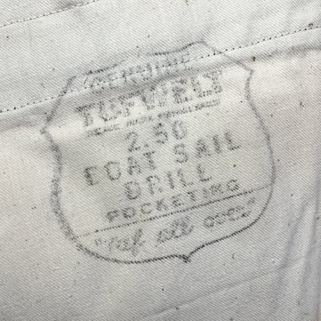1950's King Kole Black Chambray Trousers Deadstock