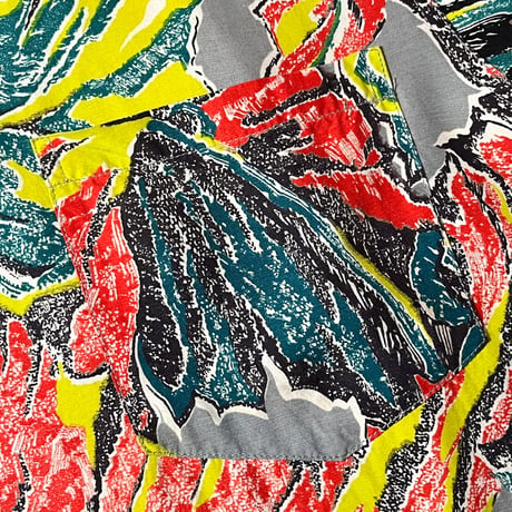 1950's Kiilani Rayon Hawaiian S/S Shirt