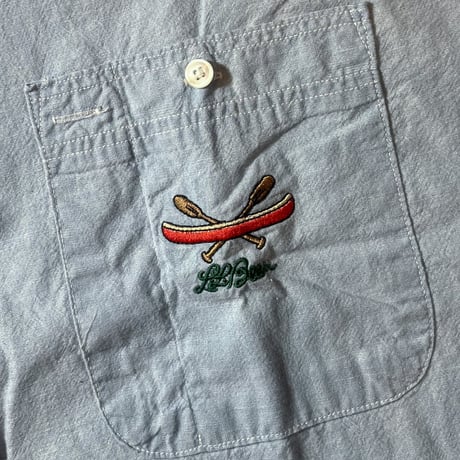 1990's L.L.Bean Chambray L/S Shirt Deadstock