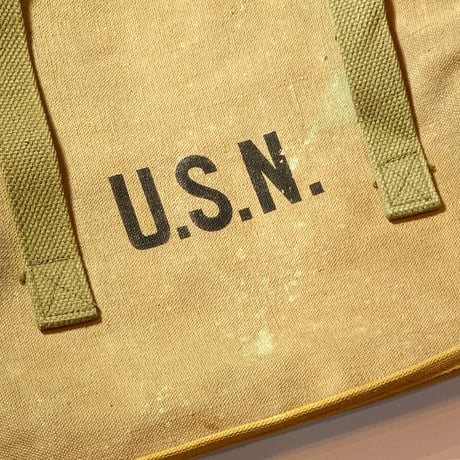 1940's US.NAVY Canvas Bag