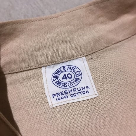 1960's SNOWER MFG.CO. Smock