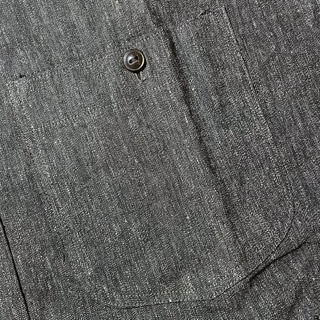1940's〜 Lee Black Chambray L/S Shirt Deadstock