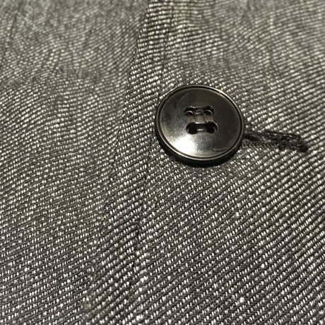 1950's LE VETEMENT ATLANTIQUE Black Chambray Atelier Coat Deadstock
