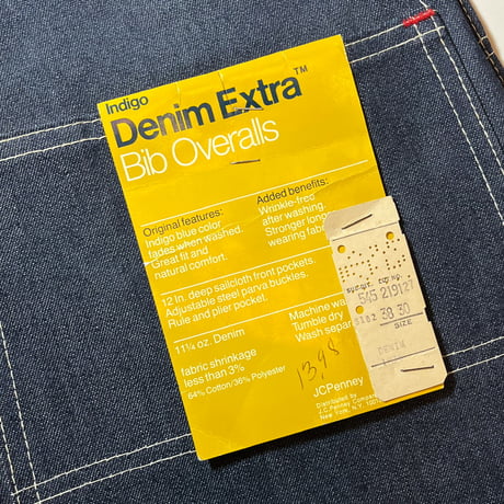 1970's BIG MAC Denim Overall Deadstock
