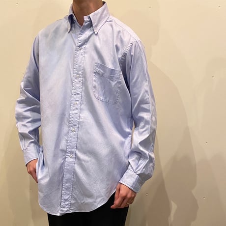 1970〜80's Brooks Brothers Herringbone L/S Shirt