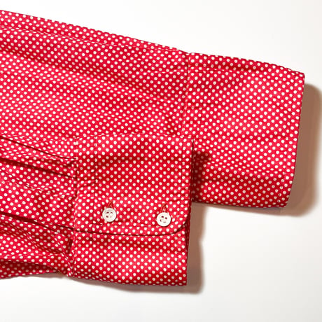 1960's I.MAGNIN&CO. Dots L/S Shirt