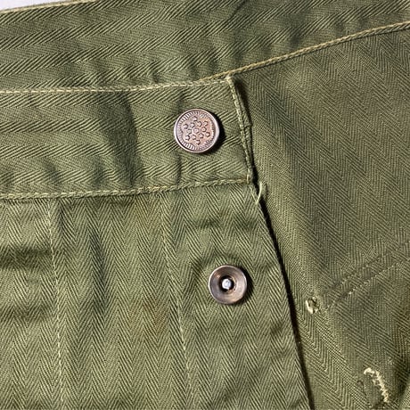 1940〜50's Unknown Herringbone Trousers