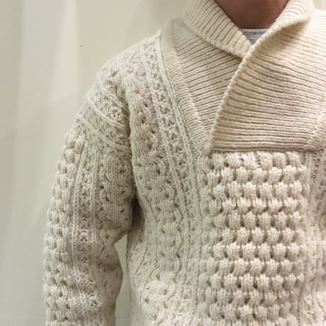1970's Quill knit Fisherman Sweater