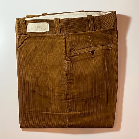 1960's〜 Unknown Corduroy Trousers Deadstock