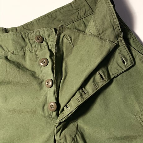 1960's US.ARMY Jungle Fatigue 2nd Trousers