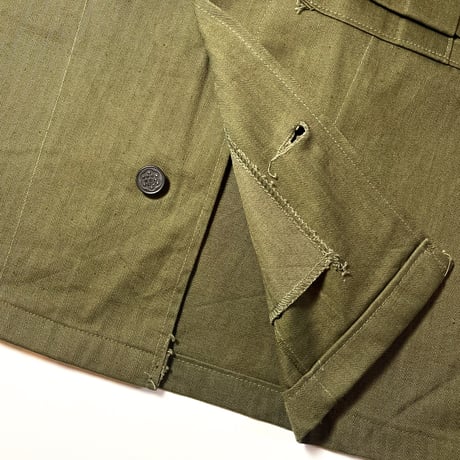 1940's US.ARMY M-43 Herringbone Jacket Deadstock