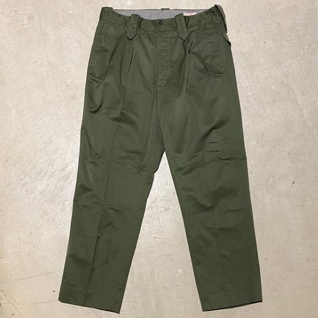 1960's Portugal Military Herringbone Trousers