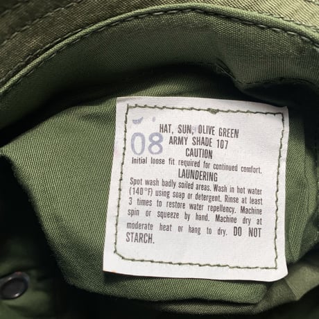 1980's US.ARMY Boonie Hat Deadstock