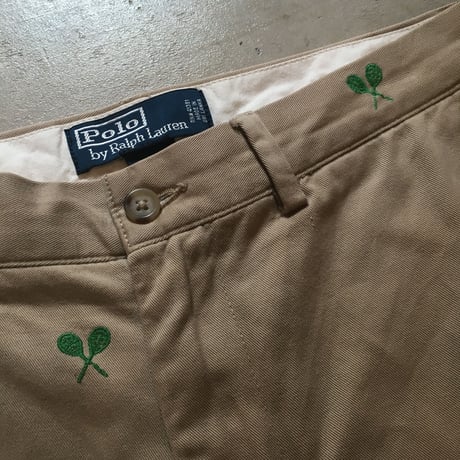 1990〜00's Polo by Ralph Lauren Embroidery Chino Trousers