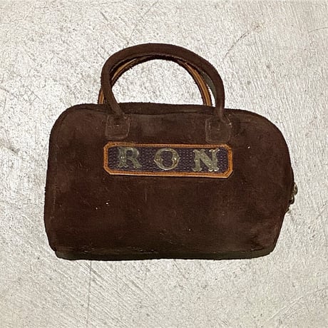 1960's Henselite Bowls Co. Suede Bag