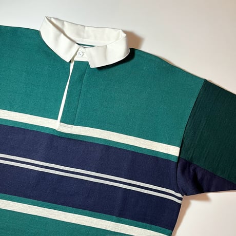 1980's THATCHER&CROSS Rugger L/S Tee Deadstock