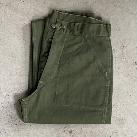 1940〜50's Unknown Herringbone Trousers