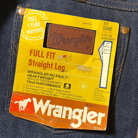 1980's Wrangler 910DEN Denim Pants Deadstock