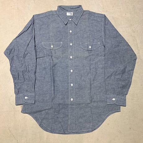 1960's OSHKOSH Chambray L/S Shirt Deadstock