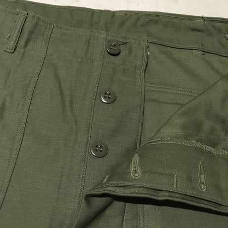 1960's US.ARMY Utility Trousers Deadstock