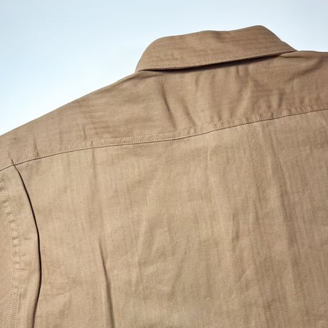 1950's HEADLIGHT Herringbone L/S Shirt Deadstock