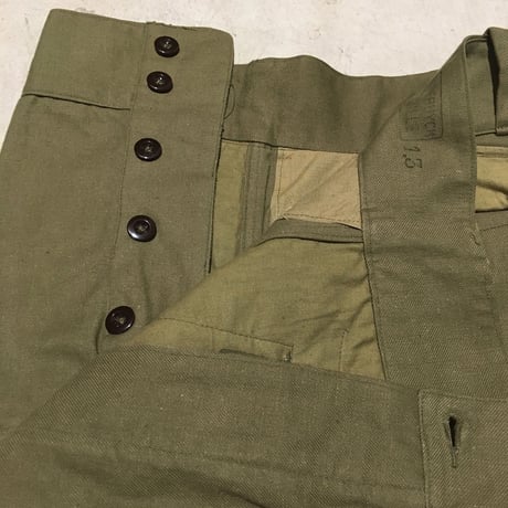 1950's French Army M-47 Trousers Deadstock