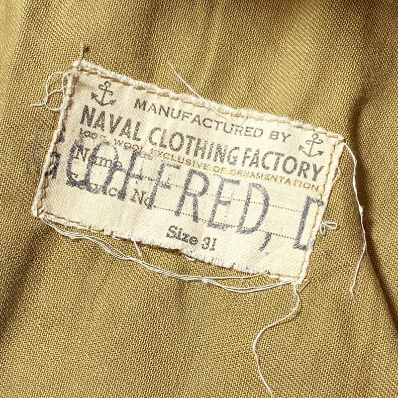 1940's〜 US.NAVY Chino Trousers | Unwave 1940's〜 US.NAVY Chino Trousers | Unwave